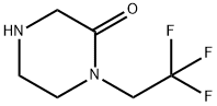 1-(2,2,2-TRIFLUORO-ETHYL)-PIPERAZIN-2-ONE Struktur