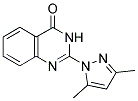 2-(3,5-DIMETHYL-1H-PYRAZOL-1-YL)QUINAZOLIN-4(3H)-ONE Struktur