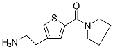 2-[5-(1-PYRROLIDINYLCARBONYL)-3-THIENYL]ETHYLAMINE Struktur