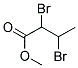 METHYL 2,3-DIBROMOBUTANOATE Struktur