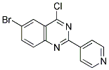 6-BROMO-4-CHLORO-2-PYRIDIN-4-YL-QUINAZOLINE Struktur