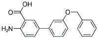 4-AMINO-3'-(BENZYLOXY)[1,1'-BIPHENYL]-3-CARBOXYLIC ACID Struktur