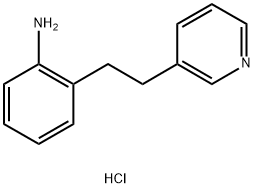 [2-(2-PYRIDIN-3-YLETHYL)PHENYL]AMINE DIHYDROCHLORIDE Struktur