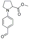 1-(4-FORMYL-PHENYL)-PYRROLIDIN-2-CARBOXYLIC ACID METHYL ESTER Struktur