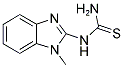 (1-METHYL-1H-BENZOIMIDAZOL-2-YL)-THIOUREA Struktur