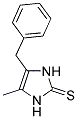 4-BENZYL-5-METHYL-1,3-DIHYDRO-2H-IMIDAZOLE-2-THIONE Struktur