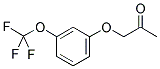 1-(3-TRIFLUOROMETHOXYPHENOXY)-2-PROPANONE Struktur