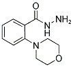 2-MORPHOLIN-4-YL-BENZOIC ACID HYDRAZIDE Struktur