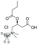 BUTYRYL-L-CARNITINE-D3 HCL (N-METHYL-D3) Struktur