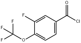 3-FLUORO-4-(TRIFLUOROMETHOXY)BENZOYL CHLORIDE price.