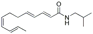 DODECA-2E,4E,8Z,10E-TETRAENIC ACID ISOBUTYLAMIDE Struktur