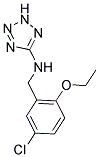 N-(5-CHLORO-2-ETHOXYBENZYL)-2H-TETRAZOL-5-AMINE Struktur