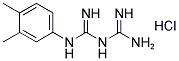 N-(3,4-DIMETHYLPHENYL)IMIDODICARBONIMIDIC DIAMIDE HYDROCHLORIDE Struktur