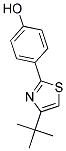 4-(4-TERT-BUTYL-1,3-THIAZOL-2-YL)PHENOL Struktur