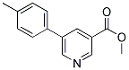 METHYL 5-(4-METHYLPHENYL)NICOTINATE Struktur