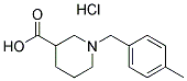 1-(4-METHYLBENZYL)PIPERIDINE-3-CARBOXYLIC ACIDHYDROCHLORIDE Struktur