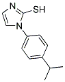 1-(4-ISOPROPYLPHENYL)-1H-IMIDAZOLE-2-THIOL Struktur