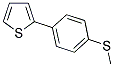 2-[4-(METHYLSULFANYL)PHENYL]THIOPHENE Struktur