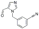 3-(5-FORMYL-IMIDAZOL-1-YLMETHYL)-BENZONITRILE Struktur