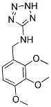 N-(2,3,4-TRIMETHOXYBENZYL)-2H-TETRAZOL-5-AMINE Struktur