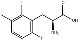 2,6-DIFLUORO-3-METHYL-DL-PHENYLALANINE Struktur