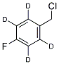 4-FLUOROBENZYL-2,3,5,6-D4 CHLORIDE Struktur