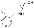 2-((2-CHLOROBENZYL)AMINO)-2-METHYLPROPAN-1-OL Struktur