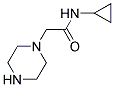 N-CYCLOPROPYL-2-PIPERAZIN-1-YLACETAMIDE Struktur