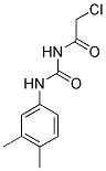 2-CHLORO-N-[[(3,4-DIMETHYLPHENYL)AMINO]CARBONYL]ACETAMIDE Struktur