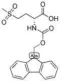 FMOC-D-MET(O2)-OH Struktur