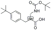 (R)-2-(TERT-BUTOXYCARBONYLAMINO-METHYL)-3-(4-TERT-BUTYL-PHENYL)-PROPIONIC ACID Struktur