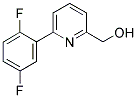 [6-(2,5-DIFLUOROPHENYL)PYRIDIN-2-YL]METHANOL Struktur