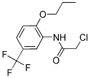 2-CHLORO-N-[2-PROPOXY-5-(TRIFLUOROMETHYL)PHENYL]ACETAMIDE Struktur