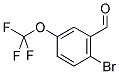 2-BROMO-5-(TRIFLUOROMETHOXY)BENZALDEHYDE Struktur