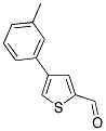 4-(3-METHYLPHENYL)-2-THIOPHENECARBALDEHYDE Struktur