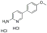 5-(4-METHOXYPHENYL)PYRIDIN-2-YLAMINE DIHYDROCHLORIDE Struktur