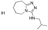 N-ISOBUTYL-6,7,8,9-TETRAHYDRO-5H-[1,2,4]TRIAZOLO[4,3-A]AZEPIN-3-AMINE HYDROIODIDE Struktur