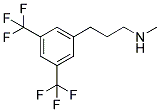 [3-(3,5-BIS-TRIFLUOROMETHYL-PHENYL)-PROPYL]-METHYL-AMINE Struktur