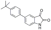 5-(4-TERT-BUTYLPHENYL)-1H-INDOLE-2,3-DIONE Struktur