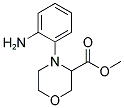 4-(2-AMINO-PHENYL)-MORPHOLINE-3-CARBOXYLIC ACID METHYL ESTER Struktur