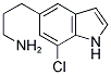 3-(7-CHLORO-1H-INDOL-5-YL)-PROPYLAMINE Struktur