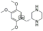 (R)-2-(2,4,5-TRIMETHOXY-BENZYL)-PIPERAZINE Struktur