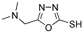 5-[(DIMETHYLAMINO)METHYL]-1,3,4-OXADIAZOLE-2-THIOL Struktur