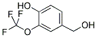 4-HYDROXY-3-(TRIFLUOROMETHOXY)BENZYL ALCOHOL Struktur