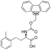 (R)-2-(9H-FLUOREN-9-YLMETHOXYCARBONYLAMINO)-4-O-TOLYL-BUTYRIC ACID Struktur