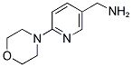 (6-MORPHOLIN-4-YLPYRIDIN-3-YL)METHYLAMINE Struktur