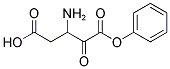 3-AMINO-2-OXO-PENTANDIOIC ACID MONOPHENOL ESTER Struktur