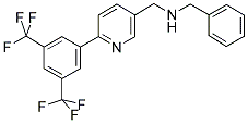 (6-[3,5-BIS(TRIFLUOROMETHYL)PHENYL]PYRIDIN-3-YL)-N-BENZYLMETHANAMINE