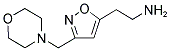 2-[3-(4-MORPHOLINYLMETHYL)-5-ISOXAZOLYL]ETHYLAMINE Struktur