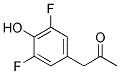 (3,5-DIFLUORO-4-HYDROXYPHENYL)ACETONE Struktur